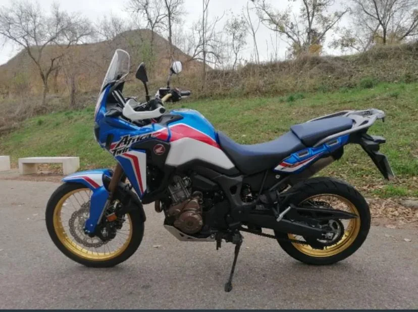 Honda Africa Twin vor der Moto-Scan-Inspektion