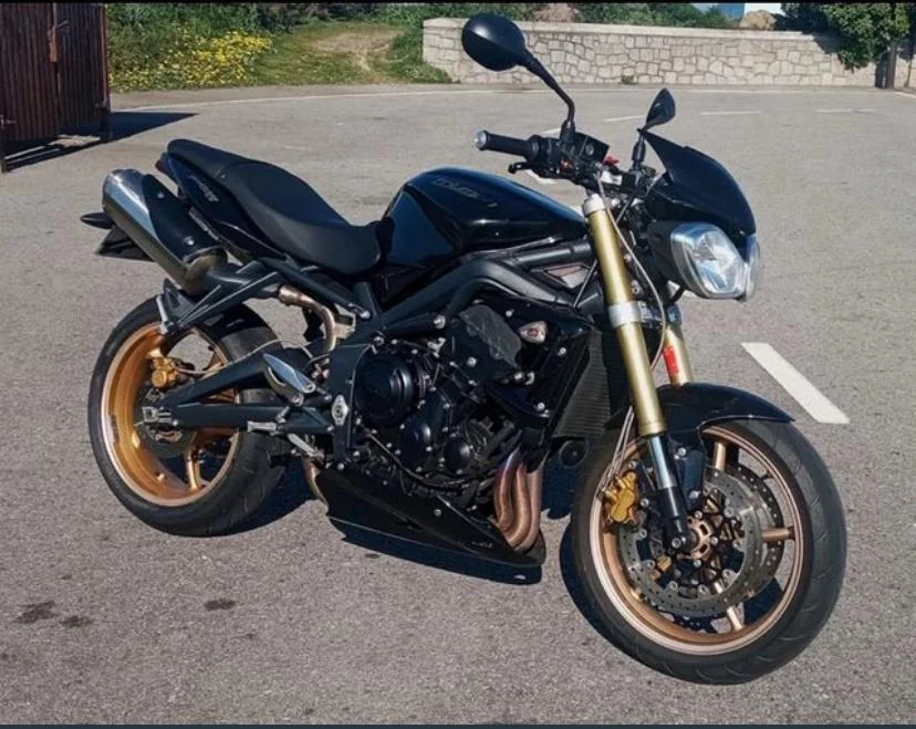 Triumph Street Triple vor der Moto-Scan-Inspektion